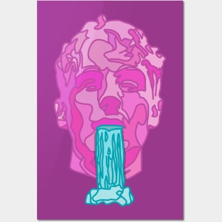 Glass Animals Soda Waterfalls (Head Only) Posters and Art